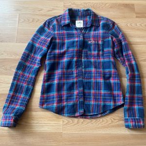 Hollister size S flannel